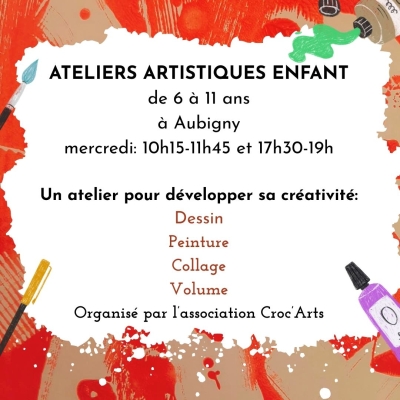 cours art plastique enfant