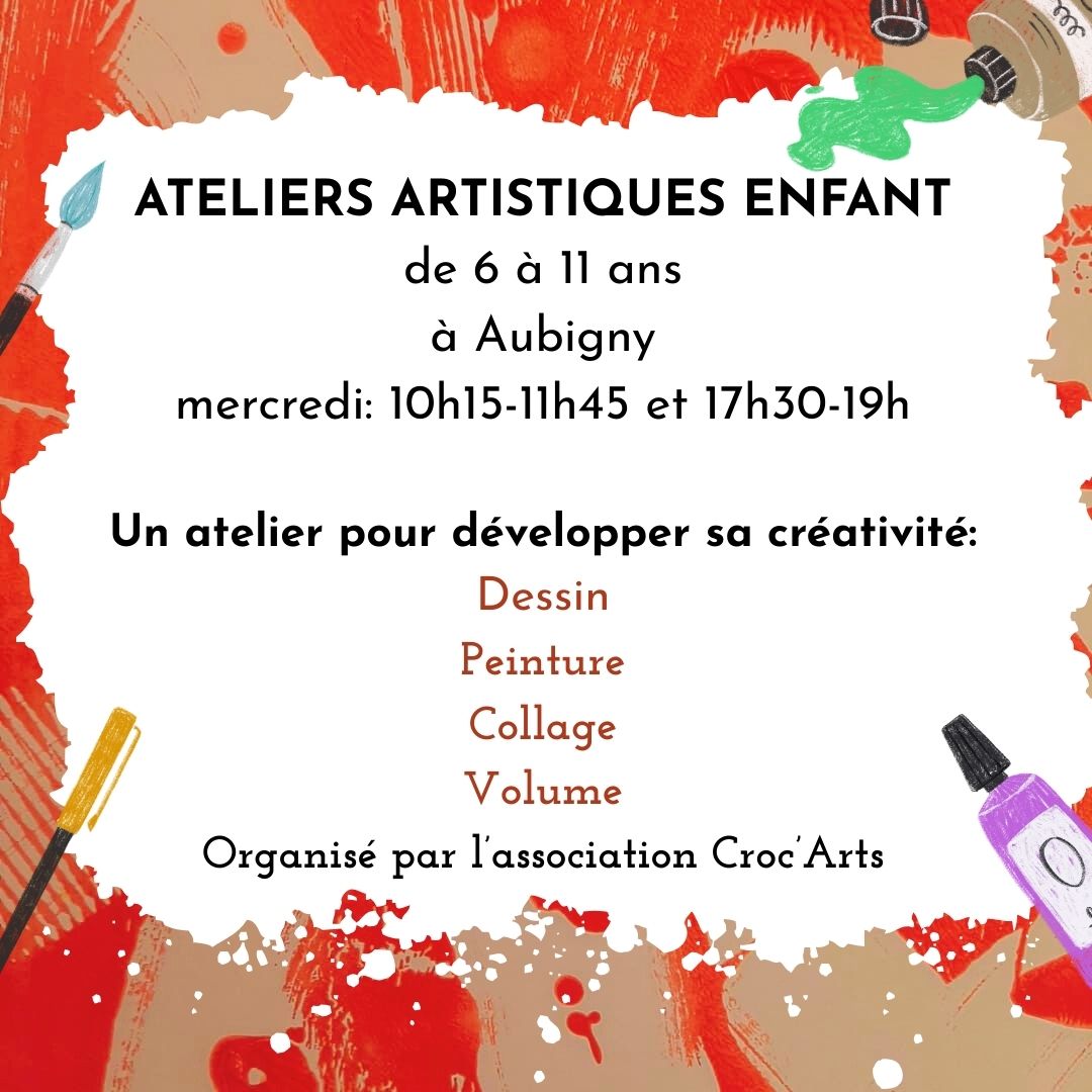 cours art plastique enfant