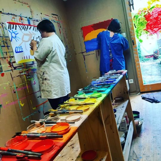 Des ateliers créatifs dans les structures