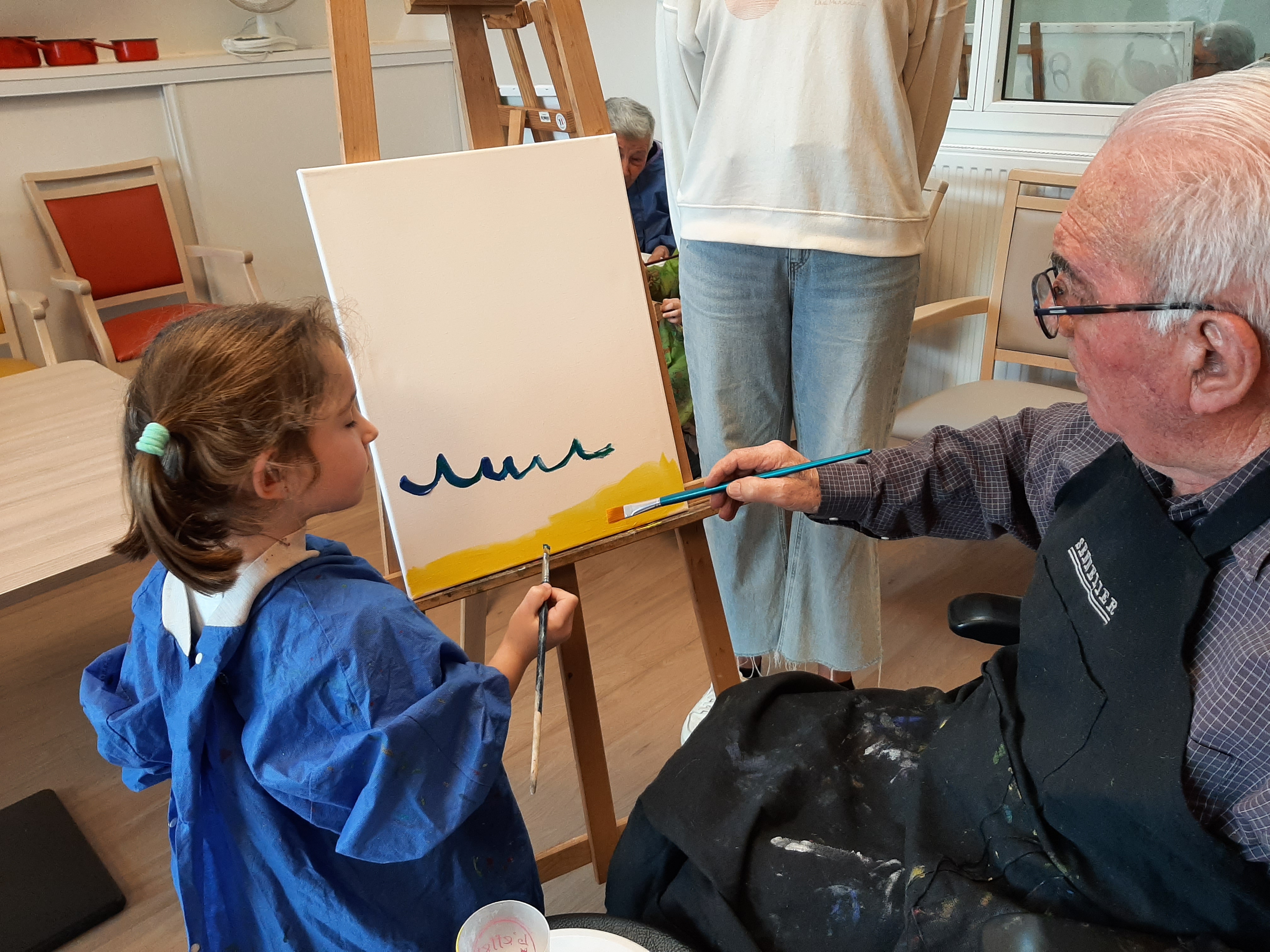 Des ateliers créatifs et artistiques dans les EHPAD et résidence de vie
